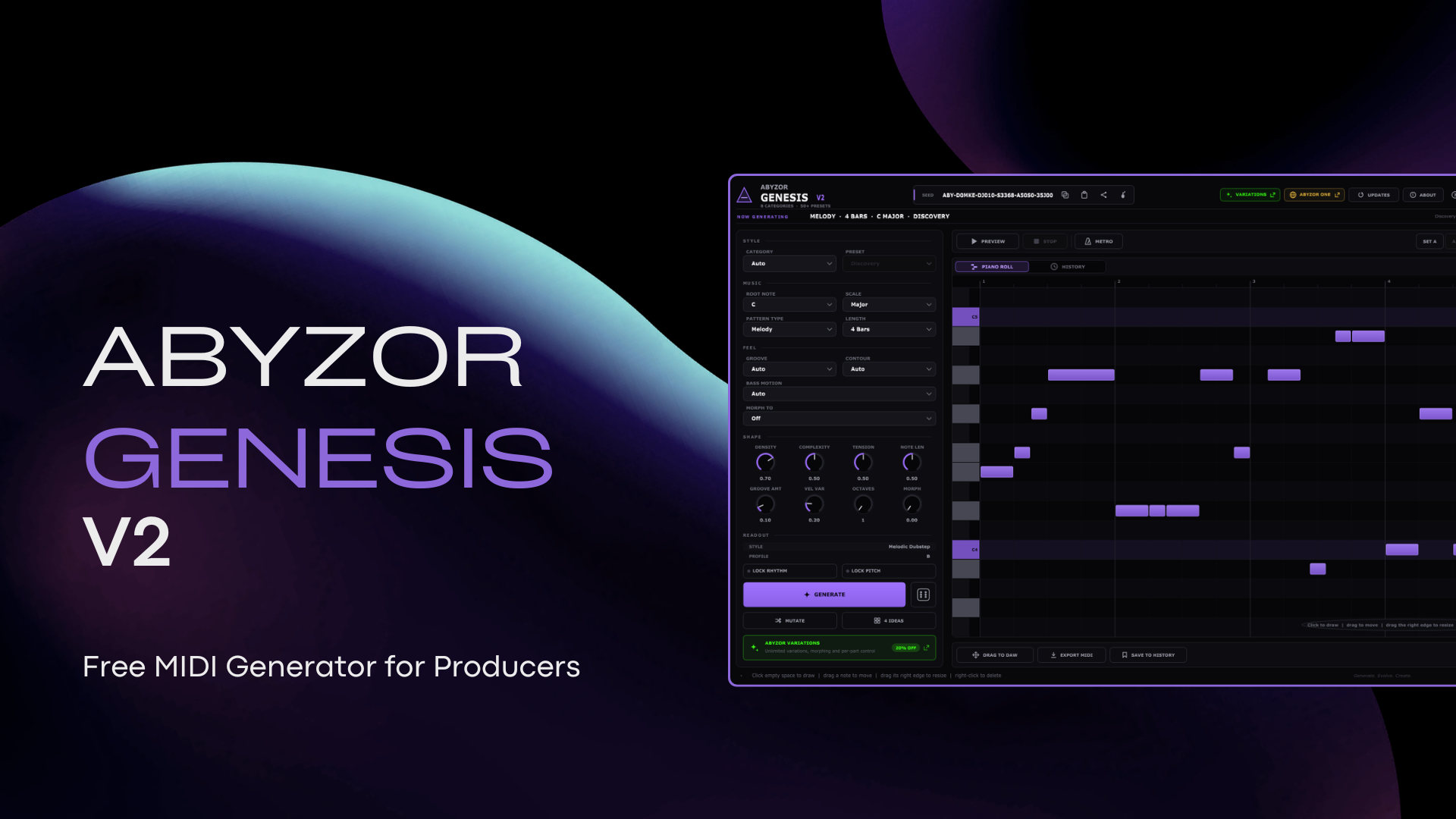 ABYZOR Genesis plugin interface